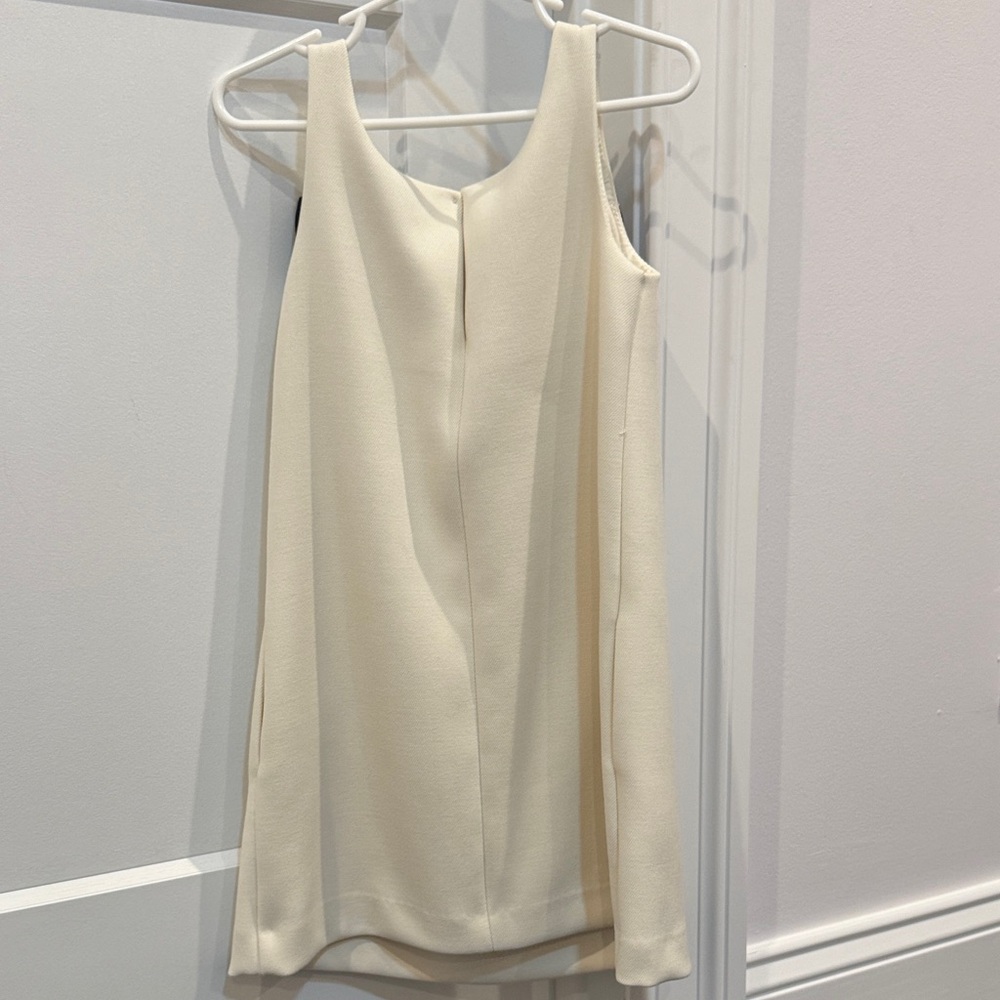 Zara Cream Dress with Black Bow for Kids - Picture 4 of 4